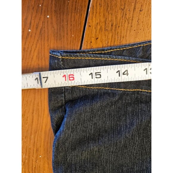 Bisou Bisou Jeans Size 8 Blue wide leg Zip hem - Picture 4 of 6